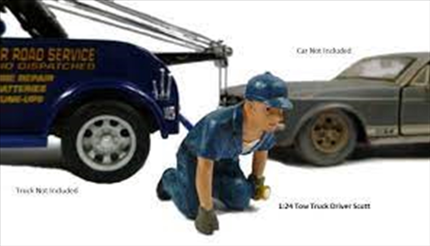 1:24 Scott Tow Truck Driver Figure Accessory/Product Detail/Figurines