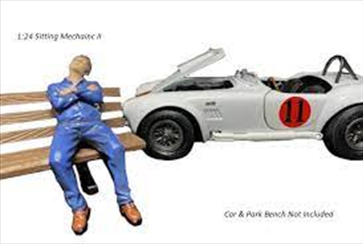 1:24 Sitting Mechanic - II Figure Accessory/Product Detail/Figurines