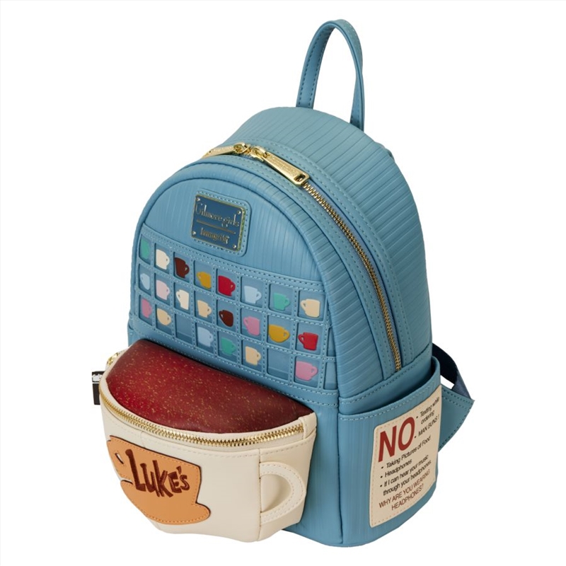 Loungefly Gilmore Girls - Luke's Diner Domed Cup Mini Backpack/Product Detail/Bags