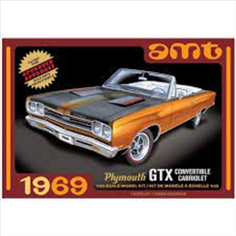 1:25 1969 Plymouth GTX Convertible 2T Plastic Kit/Product Detail/Figurines