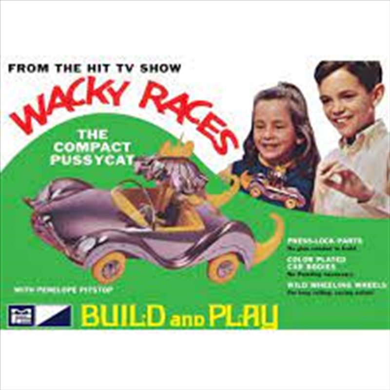 1:32 Wacky Races Compact Pussycat Plastic Kit/Product Detail/Figurines