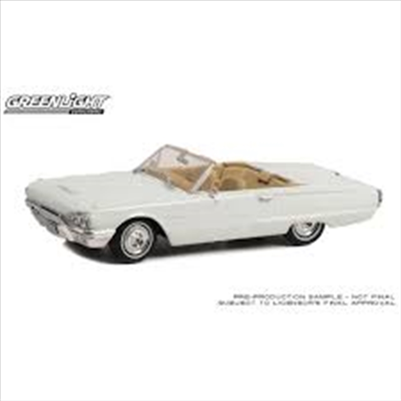 1:43 1964 Ford Thunderbird Convertible - Wimbledon White/Product Detail/Figurines