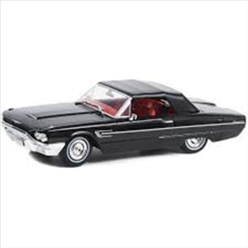 1:43 1965 Ford Thunderbird Convertible (Top-Up) - Raven Black/Product Detail/Figurines