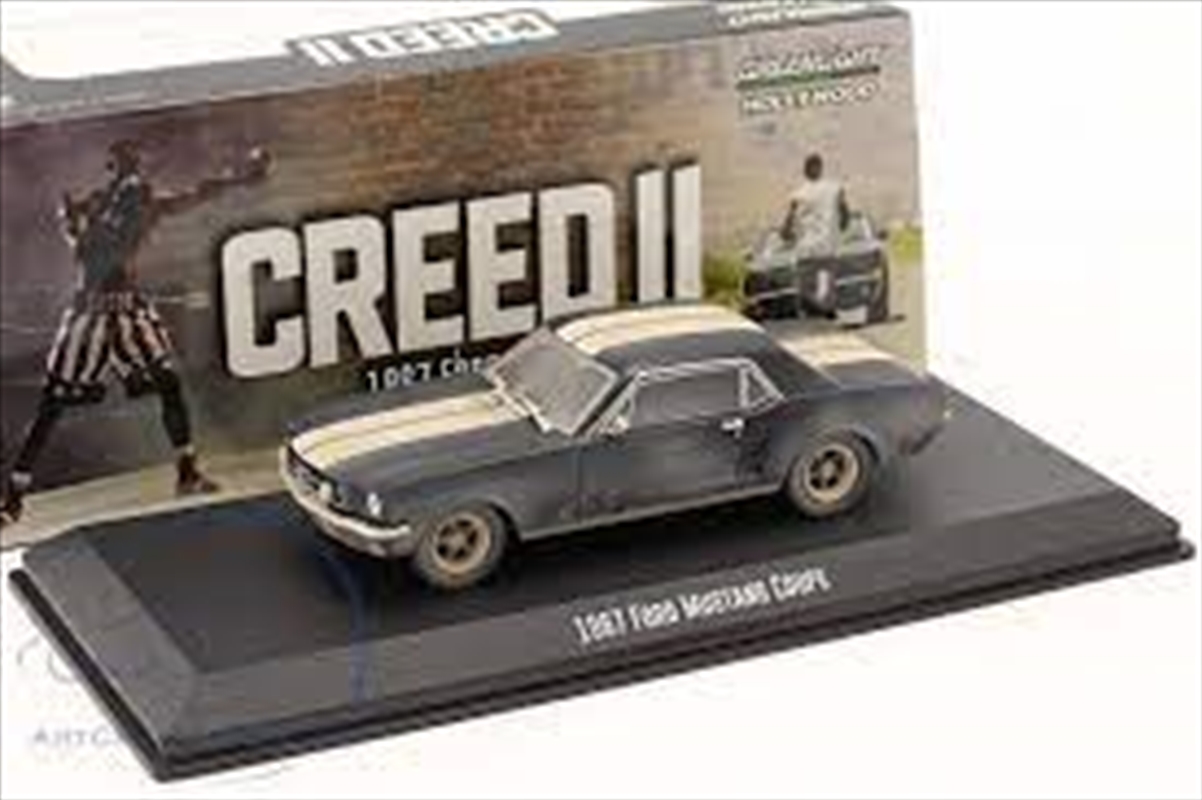 1:43 Creed II (2018) Weathered Adonis Creed's 1967 Ford Mustang Coupe Movie/Product Detail/Figurines