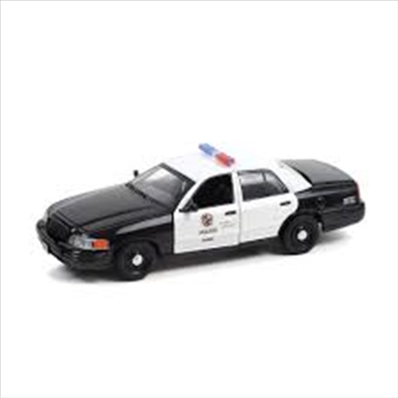 1:43 Drive (2011) 2001 Ford Crown Victoria Police Interceptor - Los Angeles Police Department (LAPD)/Product Detail/Figurines