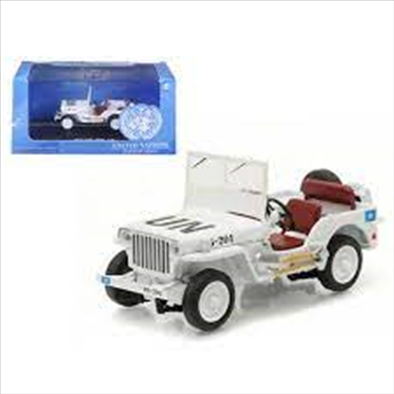 1:43 Jeep Willy's United Nations/Product Detail/Figurines