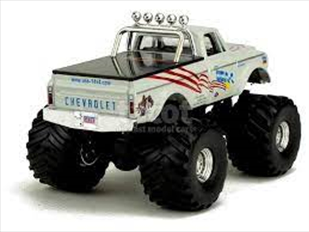 1:43 USA 1 1970 Chevrolet K-10 Kings of Crunch Monster Trucks w/66Inch Tyres Series 1/Product Detail/Figurines