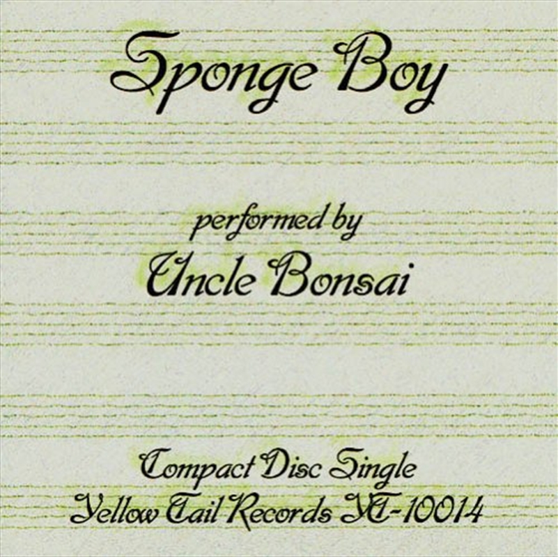 Sponge Boy     Singles/Product Detail/Blues