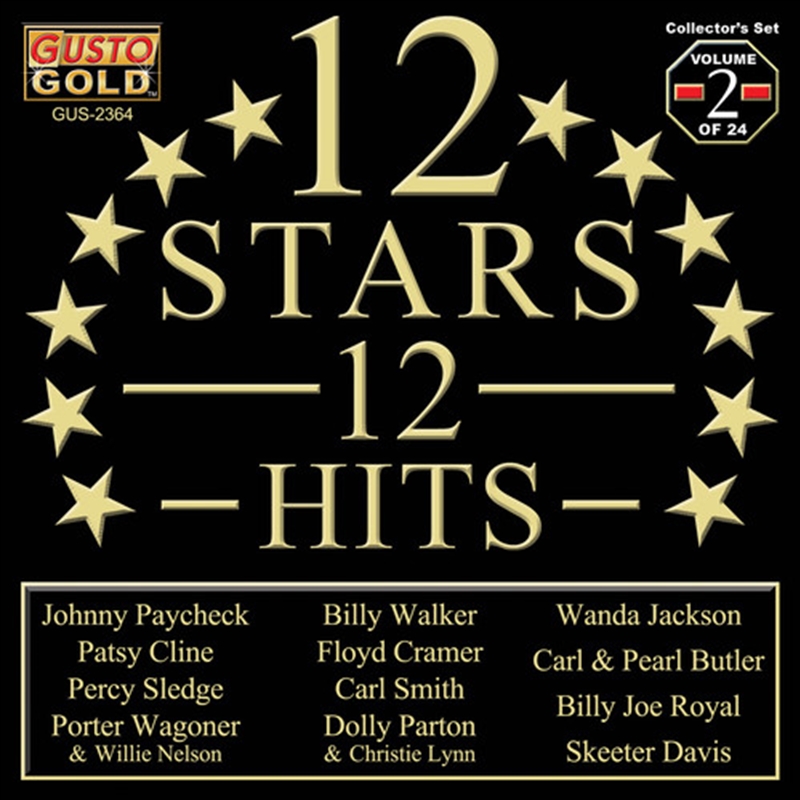 12 Stars 12 Hits Vol 2/Product Detail/Country