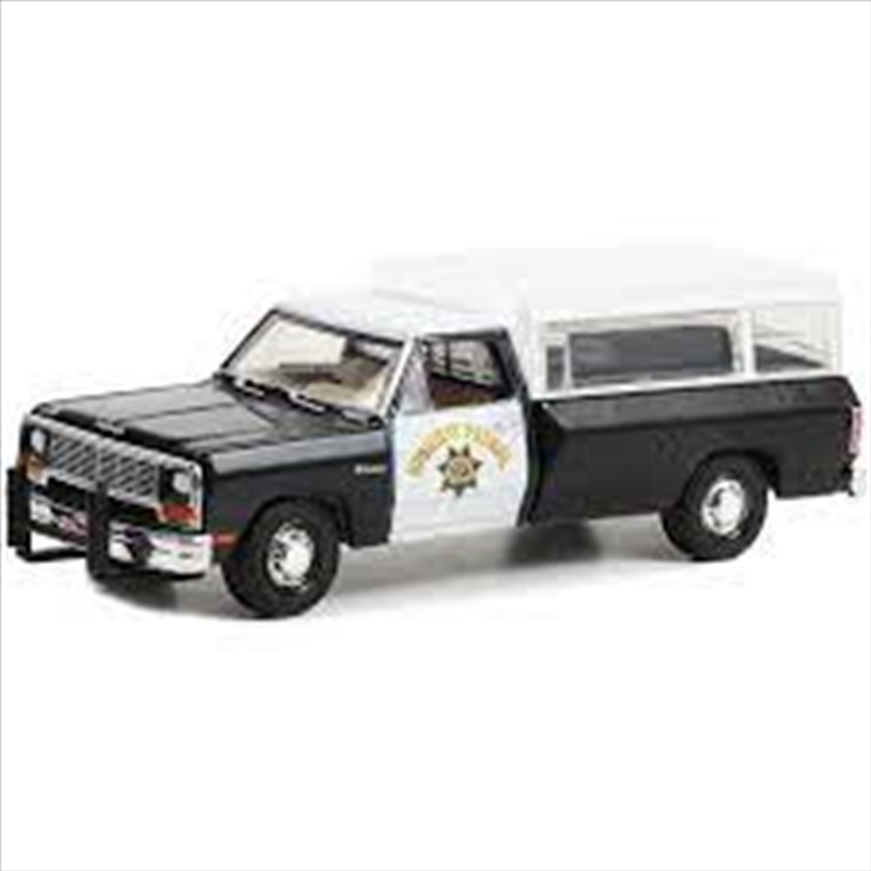 1:64 (6pc) 1985 Dodge Ram D-100 - California Highway Patrol (Hobby Exclusive)/Product Detail/Figurines