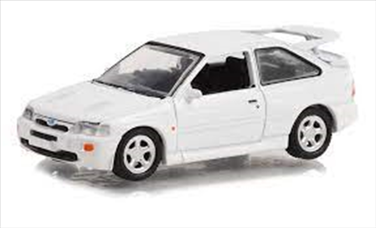 1:64 (6pc) 1995 Ford Escort RS Cosworth - Diamond White (Hobby Exclusive)/Product Detail/Figurines