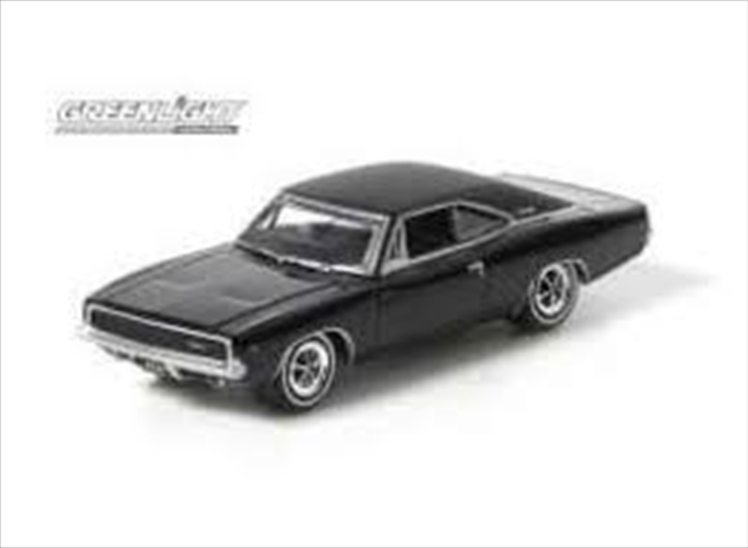 1:64 (6pcs) 1968 Dodge Charger R/T Black - (Hobby Exclusive)/Product Detail/Figurines