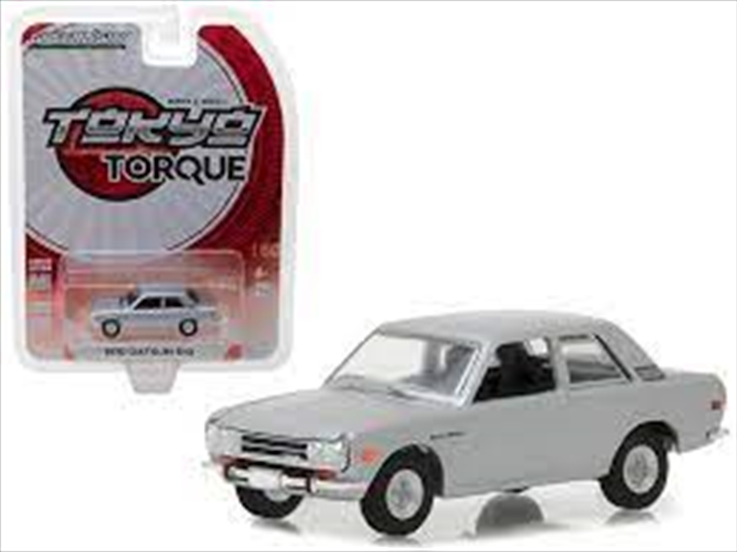 1:64 (6pcs) 1970 Datsun 510 - Silver (SINGLES)/Product Detail/Figurines