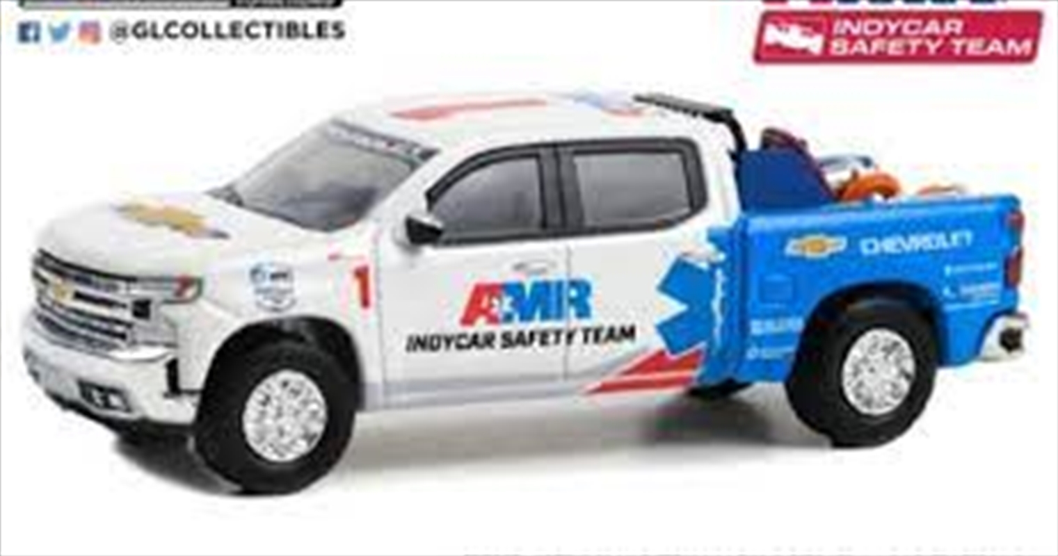 1:64 (6pcs) 2022 NTT AMR Indycar Safety Team #1 w/Safety Equipment in Truck Bed 2022 Chev Silverado/Product Detail/Figurines