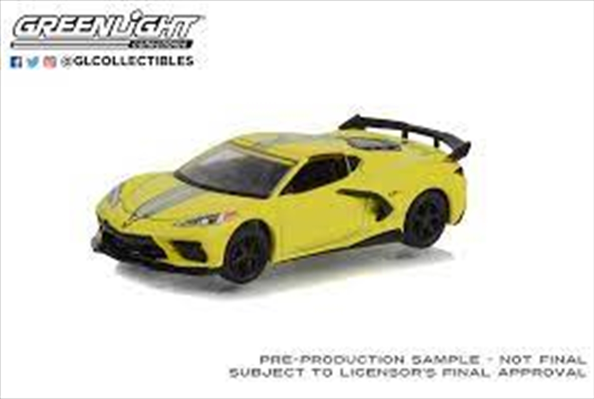 1:64 (6pcs) Accelerate Yellow 2022 Chev Corvette C8 Stingray Coupe IMSA GTLM Championship Edition/Product Detail/Figurines