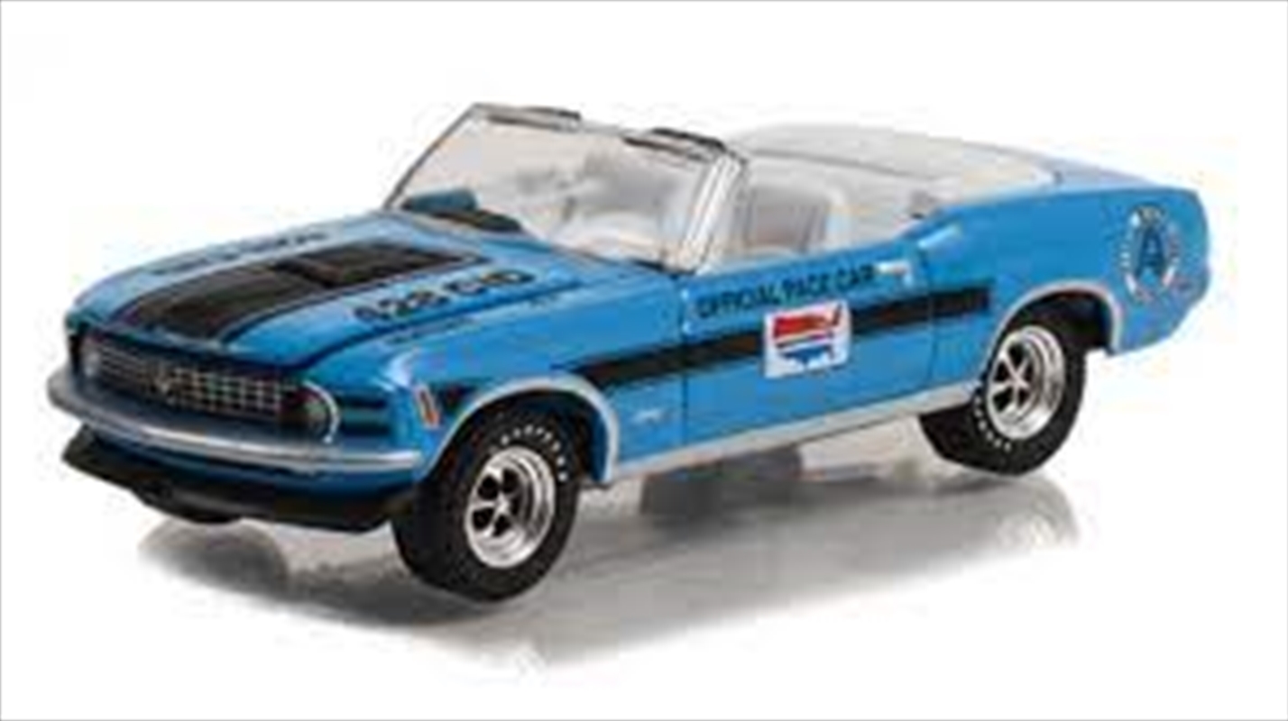 1:64 (6pcs) Atlanta Raceway Official Pace Car 1970 Ford Mustang Mach 1 428 Cobra Jet Convertible/Product Detail/Figurines