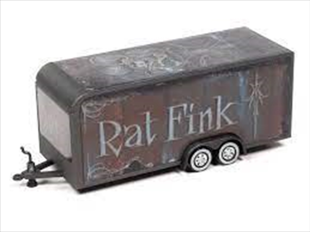 1:64 (6pcs) Enclosed Rat Fink Trailer/Product Detail/Figurines