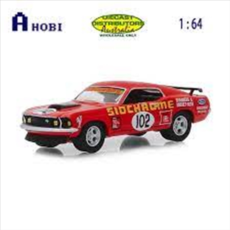 1:64 1969 Ford Mustang Boss 302 #102 Jim Richards Sidchrome Racing/Product Detail/Figurines