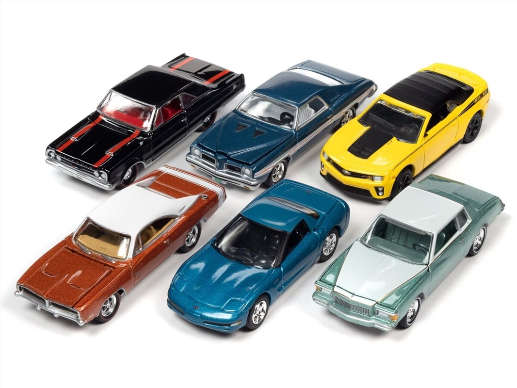 1:64 2022 R2 Muscle Cars USA - 6pc Set/Product Detail/Figurines