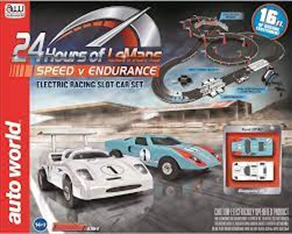 1:64 24 hrs of LeMans Slot Car Set/Product Detail/Figurines