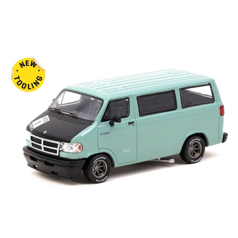 1:64 Dodge Van Light Green - Brand New Tooling/Product Detail/Figurines