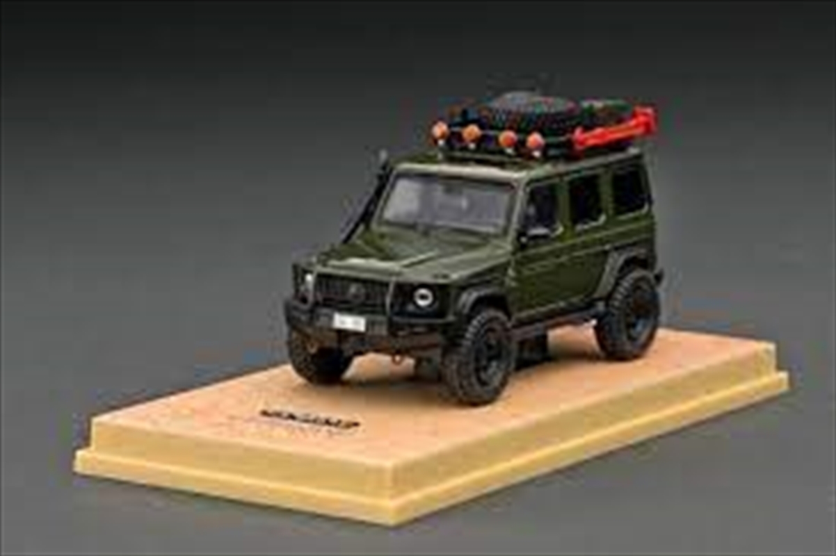 1:64 Green Mercedes AMG G 63 w/Off Road Roof Rack/Product Detail/Figurines