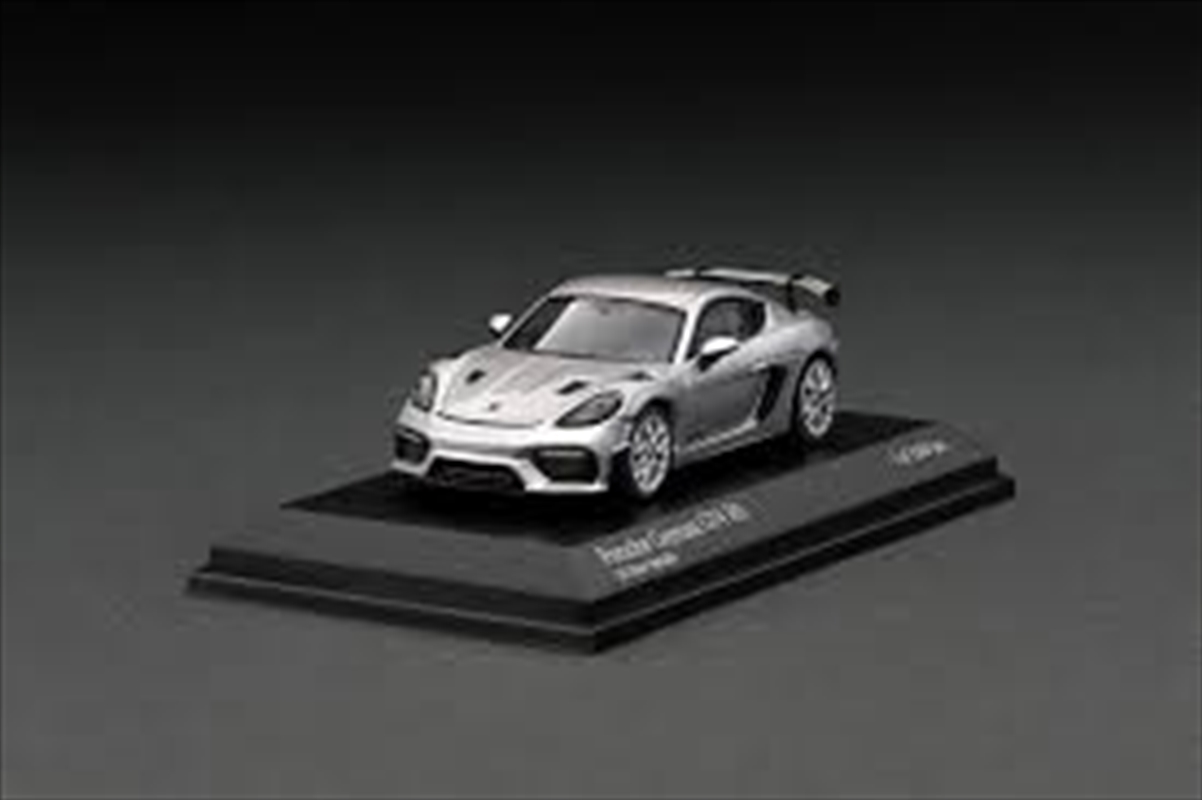 1:64 GT Silver Metallic Porsche Cayman GT4 RS/Product Detail/Figurines