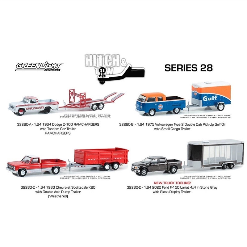 1:64 Hitch & Tow Series 28 (SENT AT RANDOM)/Product Detail/Figurines