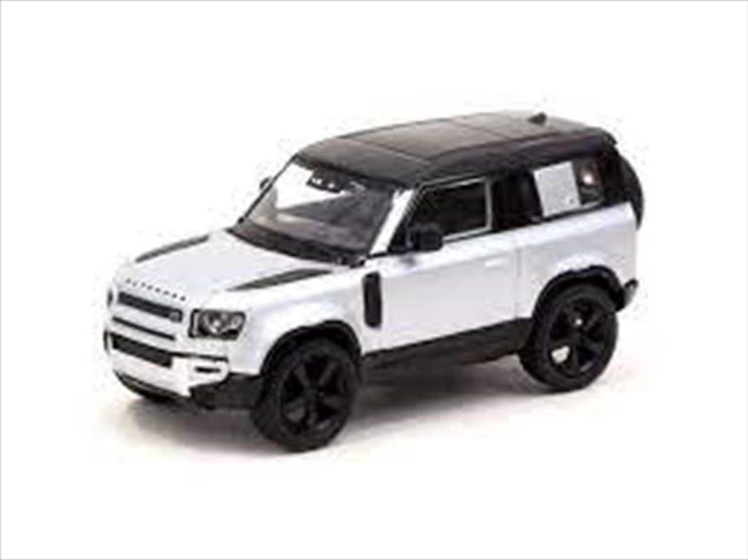 1:64 Land Rover Defender 90 - Silver Metallic/Product Detail/Figurines