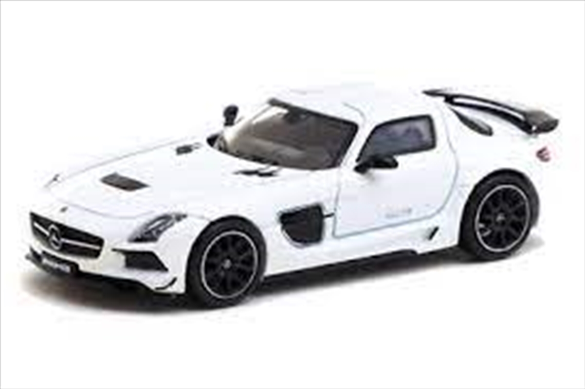 1:64 Mercedes-Benz SLS AMG Coupé Black Series - White Metallic/Product Detail/Figurines