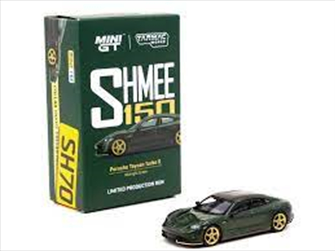 1:64 Porsche Taycan Turbo S - Midnight Green/Product Detail/Figurines