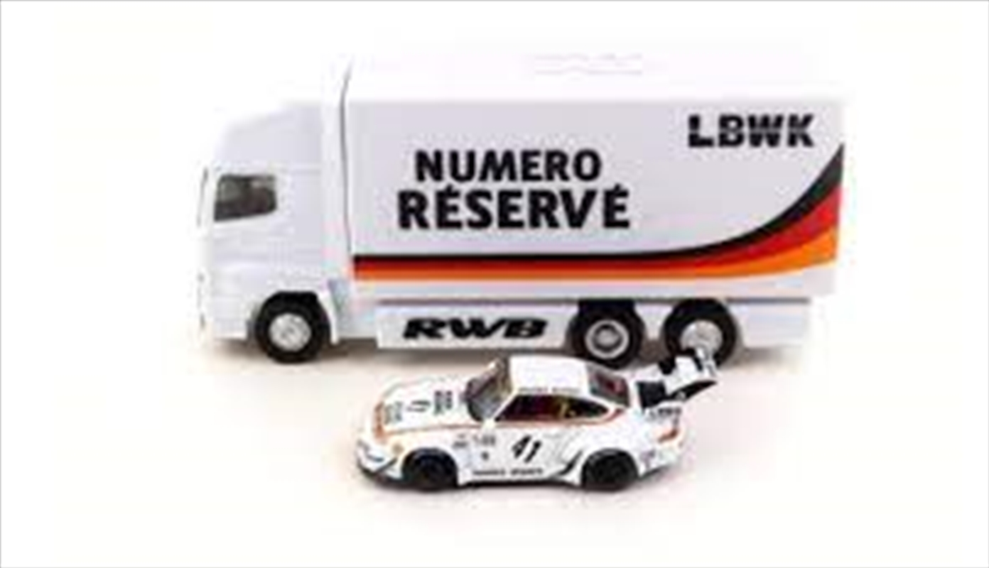 1:64 RWB 993 LBWK with Plastic Truck Packaging - Singapore Special Edition/Product Detail/Figurines