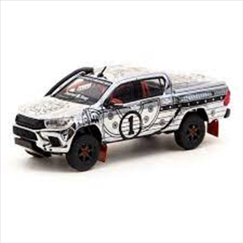 1:64 Toyota Hilux Thousand Sunny w/Metal Oil Can/Product Detail/Figurines