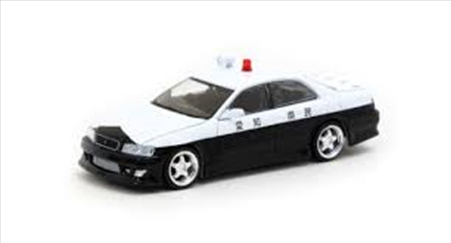 1:64 Vertex Toyota Chaser JZX1 - Black/White/Product Detail/Figurines