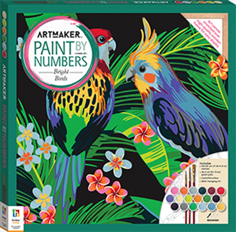 Paint By Numbers Bright Birds/Product Detail/Arts & Craft