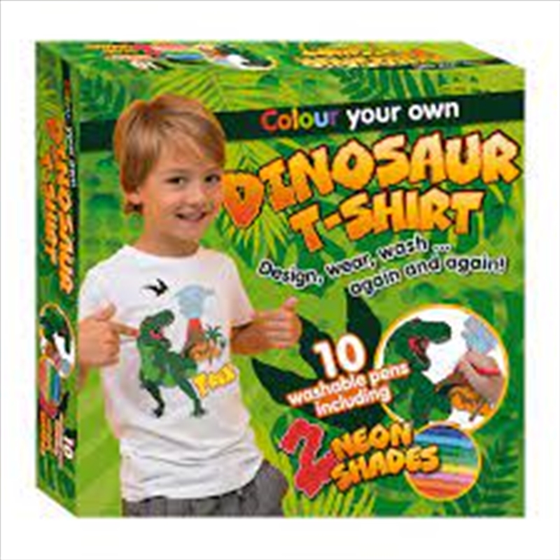 Colour Your Own Dinosaur T-Shirt/Product Detail/Arts & Craft