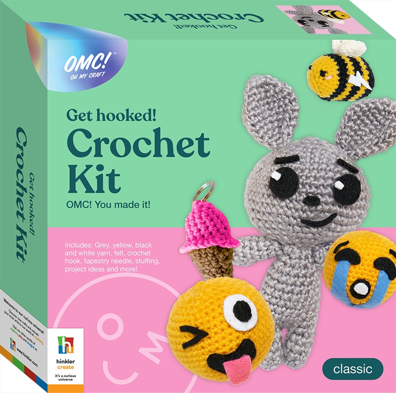 Get Hooked! Crochet Kit/Product Detail/Arts & Craft