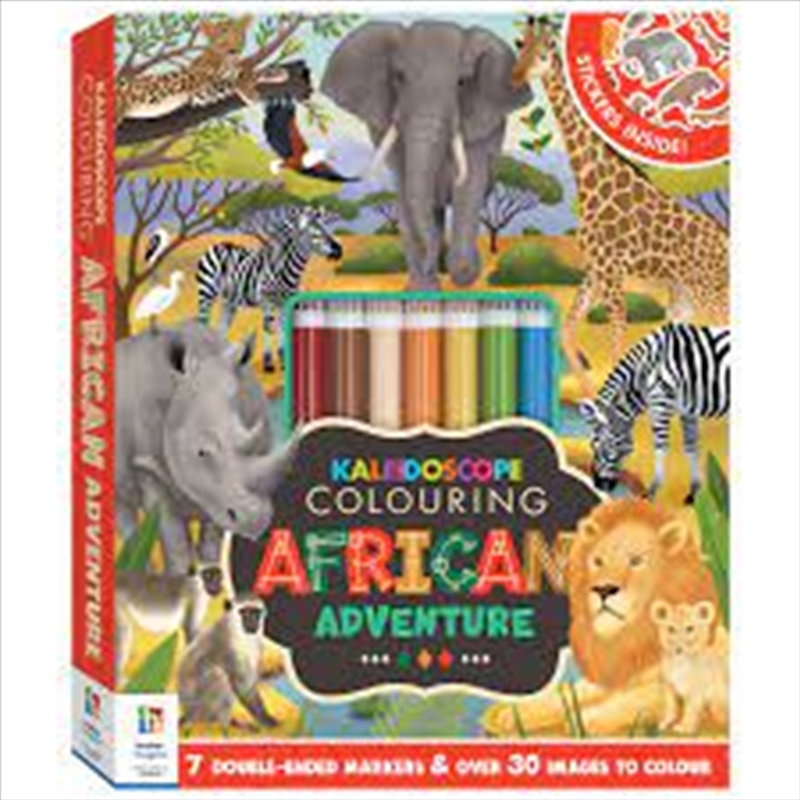 Colouring Kit African Adventure/Product Detail/Arts & Craft
