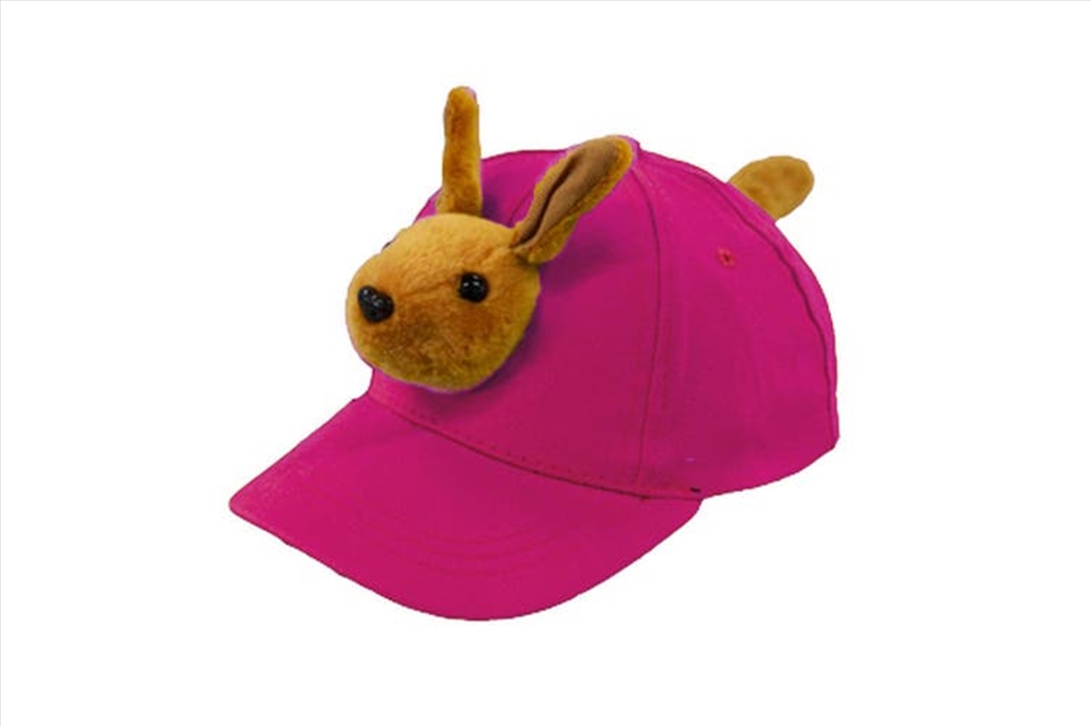 Kangaroo Cap - Youth Size - Fuchsia/Product Detail/Apparel