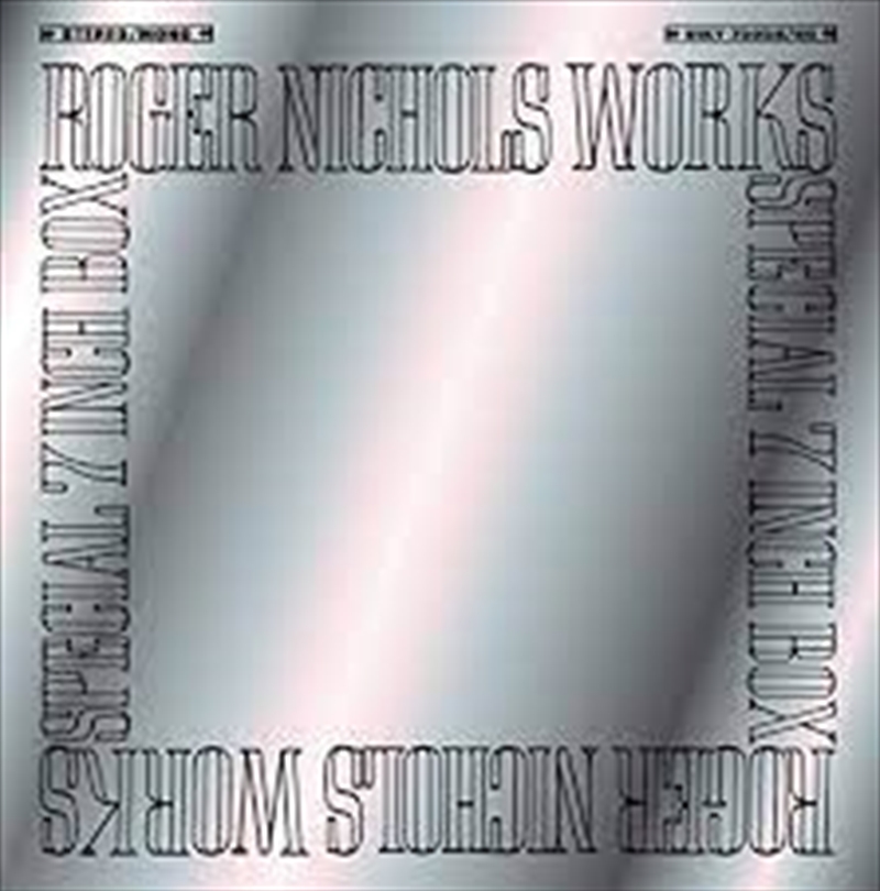 Roger Nichols Works Special 7"/Product Detail/Pop