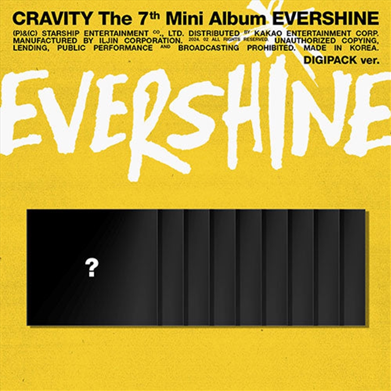 Cravity - Evershine 7Th Mini Album Digipack Ver (Random)/Product Detail/World