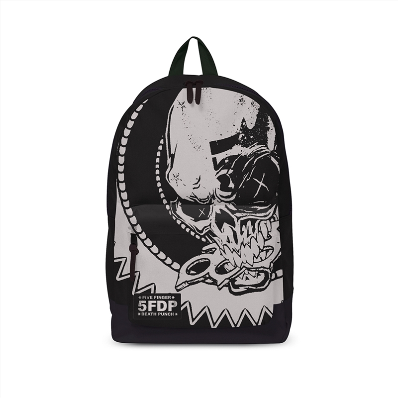 Five Finger Death Punch - Knuckle - Backpack - Black/Product Detail/Bags