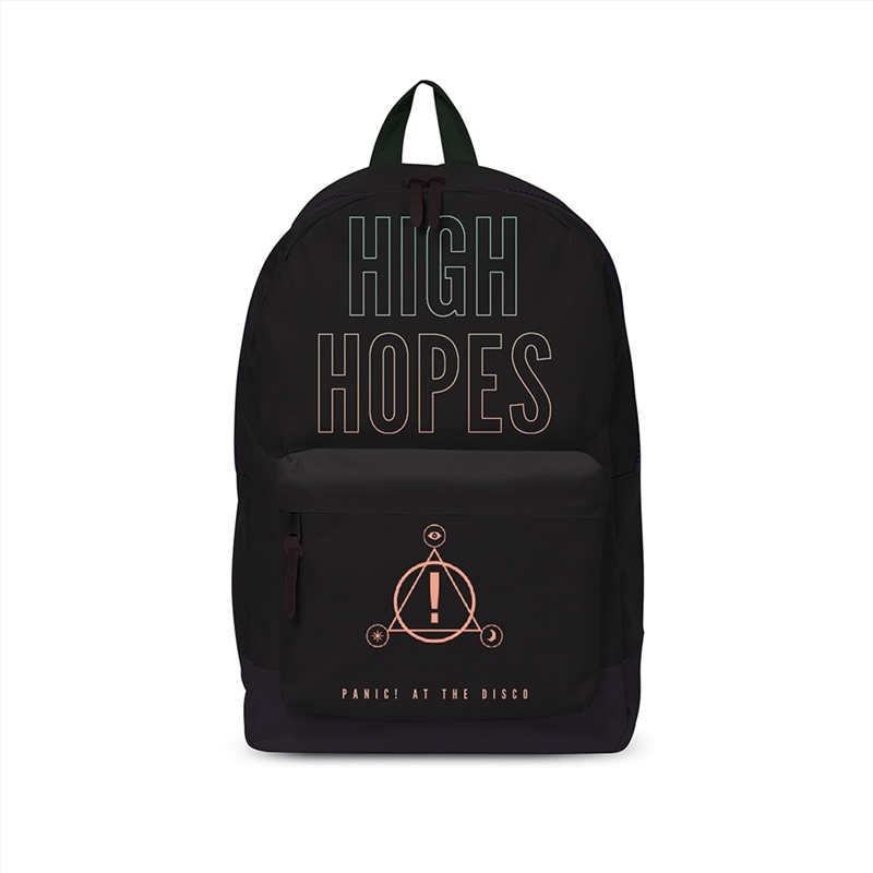 Panic! At The Disco - High Hope - Backpack - Black/Product Detail/Bags