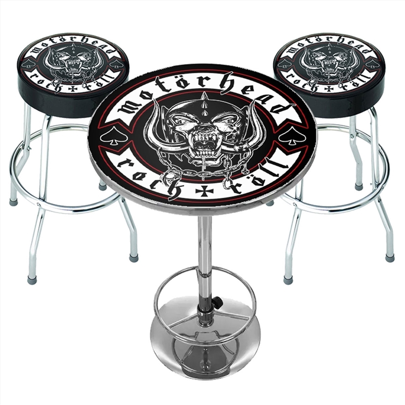 Motorhead - Rock N Roll - Bar Set - Black/Product Detail/Homewares