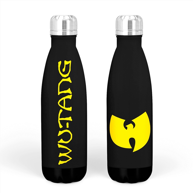 Wu-Tang Clan - Logo - Drink Bottle - Black/Product Detail/Drink Bottles