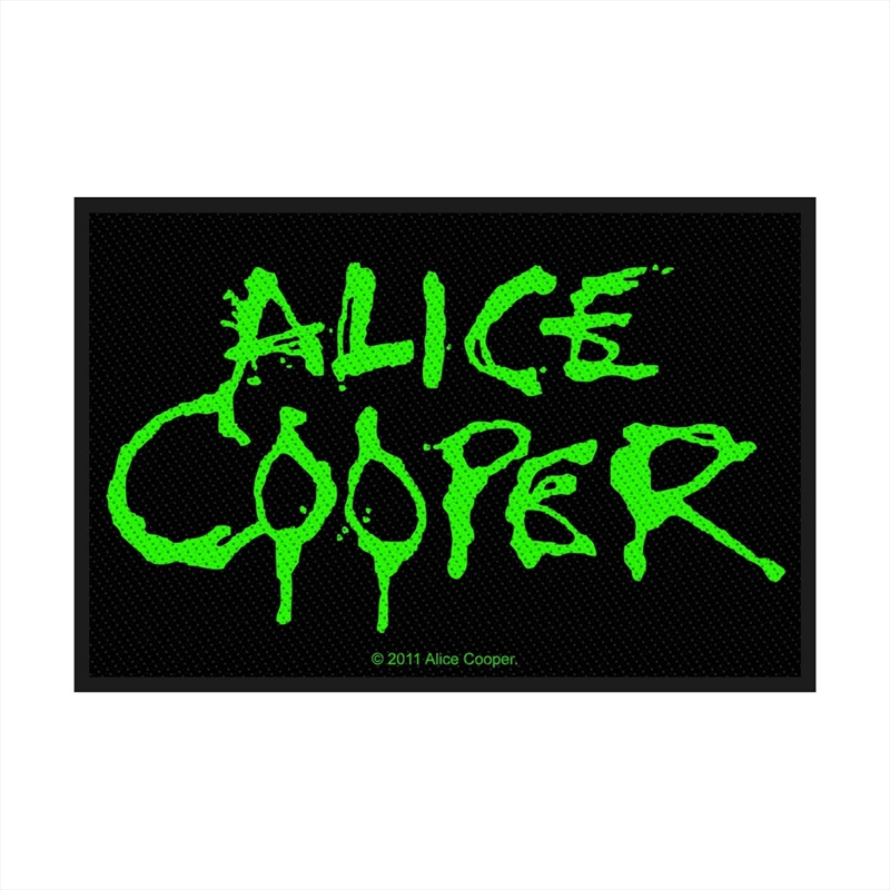 Alice Cooper - Logo - Patch/Product Detail/Buttons & Pins