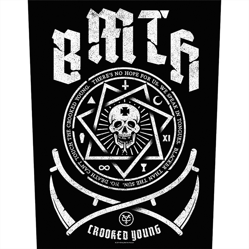 Bring Me The Horizon - Crooked Young (Backpatch) - Patch/Product Detail/Buttons & Pins