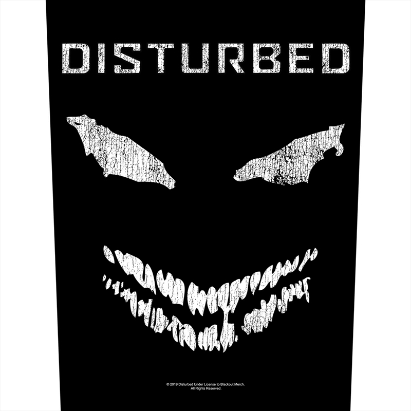 Disturbed - Face (Backpatch) - Patch/Product Detail/Buttons & Pins