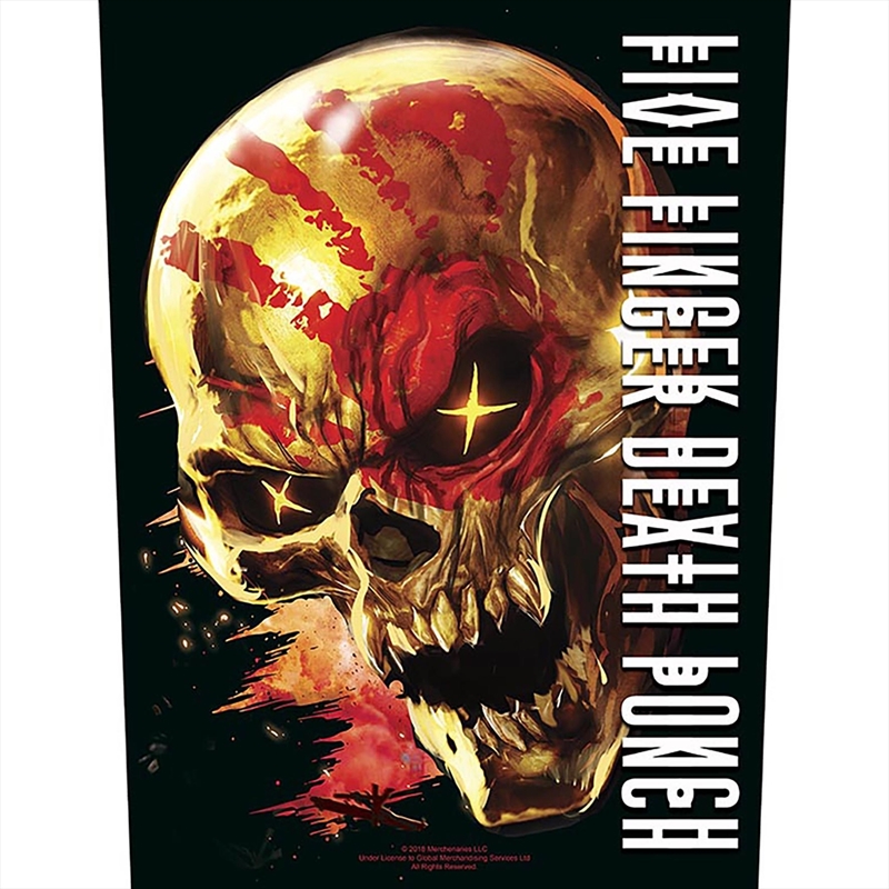 Five Finger Death Punch - And Justice For None (Backpatch) - Patch/Product Detail/Buttons & Pins