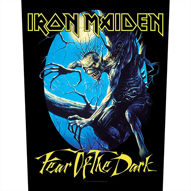 Iron Maiden - Fear Of The Dark (Backpatch) - Patch/Product Detail/Buttons & Pins